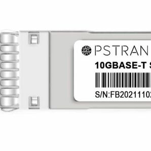 10GBASE-T SFP+モジュール(10Gbps 30m RJ-45銅製 Cat6a/Cat7)