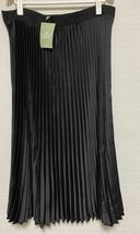 H&M プリーツスカート　未使用　ブラック　XLサイズ　ロングスカート_画像1