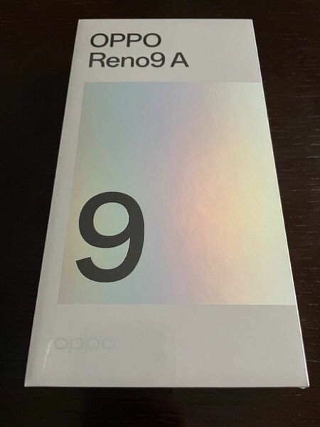 新品未使用　 OPPO Reno9 A ナイトブラック　ワイモバイル