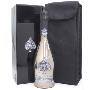 A24-496【未開栓】ARMAND DE BRIGNAC BLANC DE NOIRS アルマンド ブラン ド ノワール ブラック 750ml 12.5％ シャンパン 箱,ケースつき