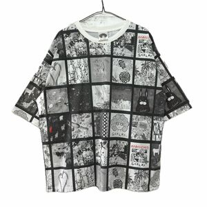 スカラー ScoLar スカラー 歴代プリント 総柄Tシャツ