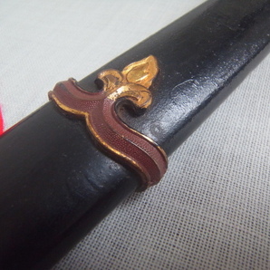 軍刀の鞘 九四式 鉄鞘 大日本帝国陸軍 十五年戦争 大東亜戦争 戦時資料 珍品 稀少品の画像9