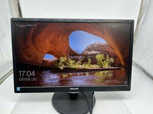 訳あり PHILIPS 21.5インチワイド W-LED 液晶モニタ 223V5LHSB/11/1920x1080/フルHD/HDMI/Switch対応　