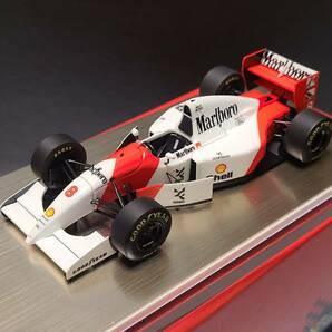 EIDOLON  １/43マクラーレンHONDA・MP4/8 A セナ モナコGP MakeUP セナフィギュア付の画像1