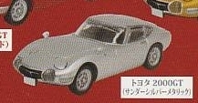 ホビーガチャ トヨタ 2000GT コレクタブルミニカー サンダーシルバーメタリック１種単品