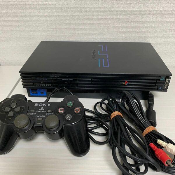 SONY PS2 プレステ2 プレイステーション2 SCPH-10000 黒