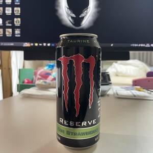 [ overseas edition ] Monstar reserve kiwi strawberry energy drink MONSTER RESERVE KIWI STRAWBERRY not yet sale in Japan [ ultra rare ]