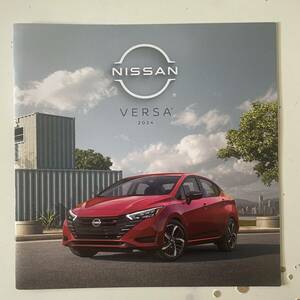 US NISSAN VERSA 2024 北米 アメリカ ハワイ 日産 ベルサ カタログ HILIFE UDOWN IN4MATION 808ALLDAY USDM HDM