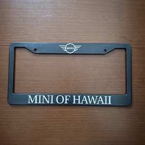 MIONI OF HAWAII ハワイ ミニ ディーラー ナンバーフレーム ライセンスフレーム USDM HDM ①