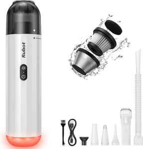  handy cleaner car vacuum cleaner 13000PA powerful absorption cordless usb charge white 