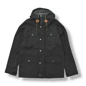 ★ビッグシルエット エディーバウアー Eddie Bauer ナイロン マウンテン パーカー ジャケット M ブラック レトロ アウトドア ジャンパー★の画像2