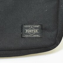 ★定番アイテム ！ ポーター PORTER キャンバス ブリーフケース 28cmx40cmx7cm ブラック 吉田カバン バック 肩掛け 鞄 メンズ ビジネス★_画像6