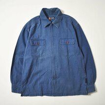 ★90s ヴィンテージ オールド CHAPS ラルフローレン コットンリネン ユーティリティ シャツ ジャケット M ビンテージ Ralph Lauren 古着★_画像2