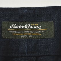 ♪00s 古着 春 夏 ワイドシルエット エディーバウアーEDDIE BAUER リネンパンツ PETITE 6 ネイビー 00年代 レディース 女性用♪_画像4