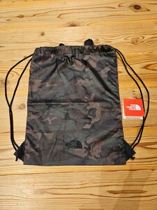 THE NORTH FACE ナップサック 迷彩 NOVELTY PF SAC PACK WC ウッドランドカモ NM61725 ノースフェイス トートバッグ バックパック