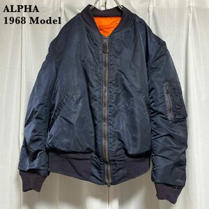 【名作】ALPHA アルファ MA-1ジャケット 1968年復刻モデル L