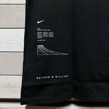 SIZE S NIKE LAB MMW MATTHEW M WILLIAMS CK0717-010 BLACK TEE SHIRT ナイキ ラボ マシュー M ウィリアムズ ブラック Tシャツ_画像4