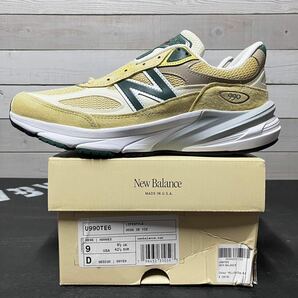 27cm NEW BALANCE U990TE6 YELLOW MADE IN USA ニューバランス アメリカ製 イエロー 990