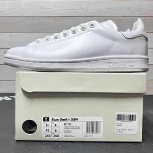 送料無料 26.5cm adidas STANSMITH DSM FX1152 DOVER STREET MARKET WHITE アディダス スタンスミス ドーバーストリートマーケット