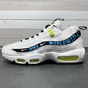 AIR MAX 95 SE "WORLDWIDE PACK WHITE" CT0248-100 （ホワイト/ボルト/ブラック/ブルーフューリー）