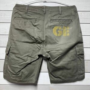 SIZE L GOODENOUGH CARGO PANTS GREEN YELLOW GDEH GE Good Enough брюки-карго зеленый 