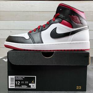 AIR JORDAN 1 MID "GYM RED" DQ8426-106 （ホワイト/ブラック/ジムレッド）