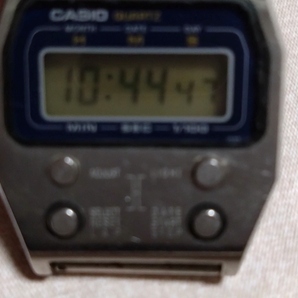 レトロ★CASIO 52QS-14 カシオトロン デジタル腕時計の画像3