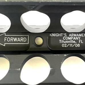 実物 Knight's Armament(ナイツ) M4 RIS ハンドガード & レールカバー セット KACの画像9