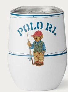 US限定!! 2024新作！日本未発売【直営】Polo Ralph Lauren Home Fishing Polo Bear Small Tumbler　ポロベア　タンブラー 本物をお届け!!