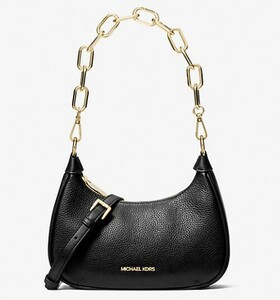 2024春夏最新!!　MICHAEL Michael Kors Cora Medium Pebbled Leather Shoulder Bag　２wayクロスボディバック　本物をお届けします！