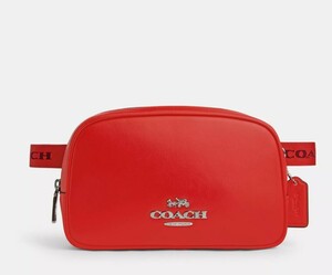 2024ss 新作!!　日本未発売カラー！　COACH ペース ベルト バッグ　 CR136　本物をお届け!