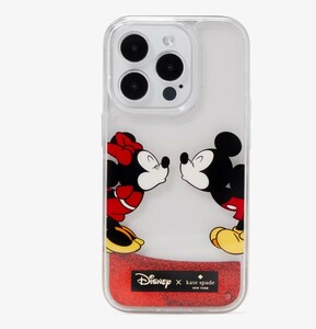 US limitation (*^^*) 2024 limitation collaboration *Disney X Kate Spade New York Minnie Mouse Liquid iPhone 15 Pro Max Case genuine article . we deliver!