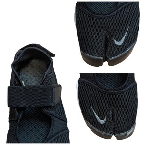 NIKE AIR RIFT ナイキ エアリフト 24cm ブラック レディーススニーカー NIKEスニーカー レディースサンダル NIKEサンダルの画像4