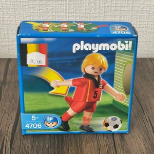 プレイモービル playmobil 4706 ベルギー サッカー選手　未開封品