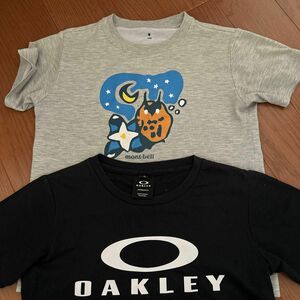 Tシャツ2枚組　モンベル、オークリー