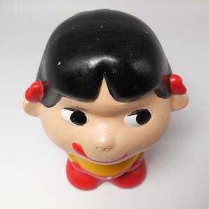 ペコちゃん パチもの 陶器 貯金箱 人形 の画像6