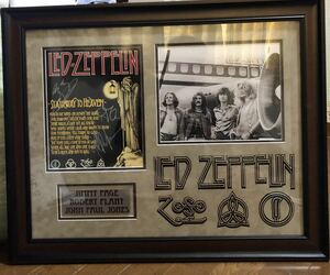 LED-ZEPPELINsa Info to panel details is photograph . please verify 66x53cm