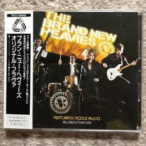 セル盤CD『ザ・ブラン・ニュー・ヘヴィーズ／オール・アバウト・ザ・ファンク』日本盤、帯付き