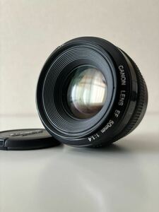 Canon キヤノン EF 50mmf1.4 USM レンズ 訳ありのためジャンク品扱い