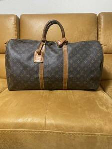 LOUIS VUITTON ルイヴィトン モノグラム ボストンバッグ キーポル 55