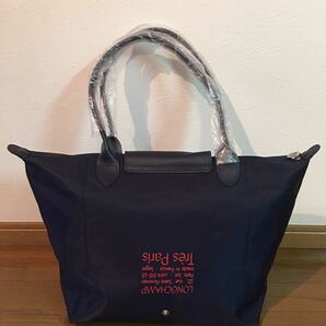 LONGCHAMP ル プリアージュ コレクション ショルダーバッグL ネイビーの画像2