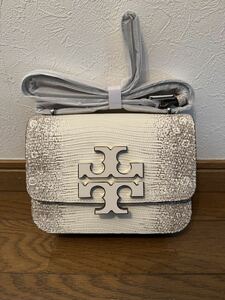 【新品】TORY BURCH トリーバーチ ELEANOR LIZARD SMALL CONVERTIBLE SHOULDER BAG