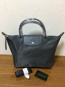 【新品】ロンシャン LONGCHAMP 2wayS トートバッグ レディース ロンシャン グレー