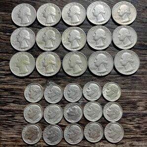 アメリカ25セント&10セント 1966-1968