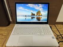 FUJITSU FMV LIFEBOOK FMVA77B1W Intel Core i7-7700HQ 2.80GHZ/HDD 750GB/RAM 8GB/15.6インチFHDタッチパネル/BD_画像1