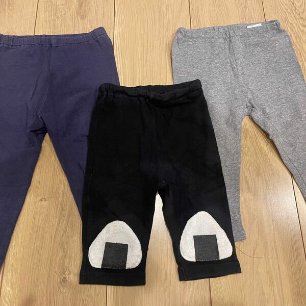 無印良品　ユニクロ　レギンスパンツ パンツ　size80 3本セット