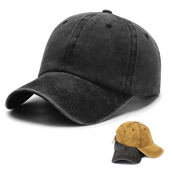 キャップ ブラック ウォッシュド レディース メンズ 帽子 UV 日除け スポーツ アウトドア ゴルフ 野球 SRC287