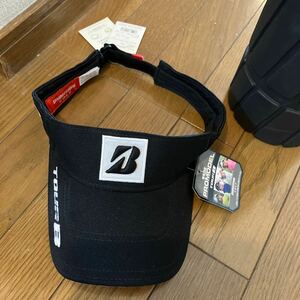 お探しの方。郵送料込み。　ブリヂストンゴルフ BRIDGESTONE GOLF プロ支給品モデル　サンバイザー