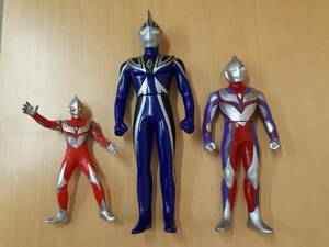 [ Kikusui -9936] Ultraman фигурка комплект / UGG ruV1/ Tiga / Tiga энергия модель /yutaka производства (yu)