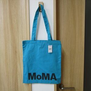 ★新品未使用★ＭＯＭＡ（モマ）ギレルモ・デル・トロ メッセージ トートバッグ（ニューヨーク近代美術館） スカイブルーN69 の画像3